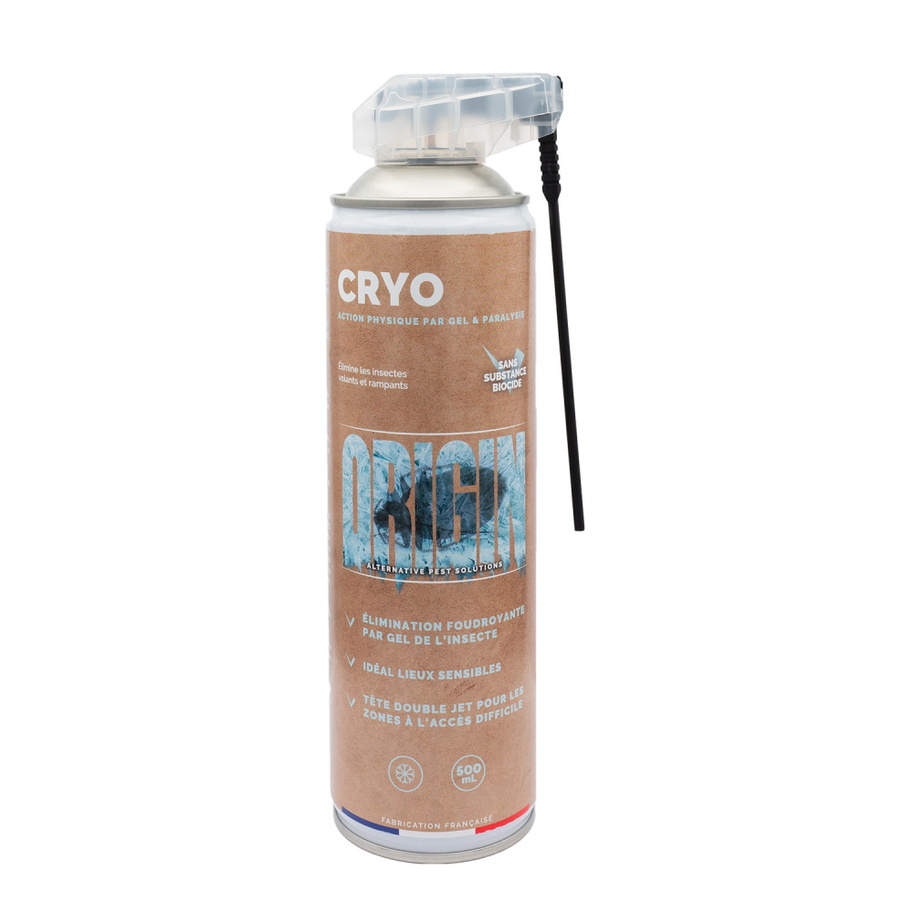 Cryo Origin gel froid naturel paralysant -40°C contre les punaises de lit