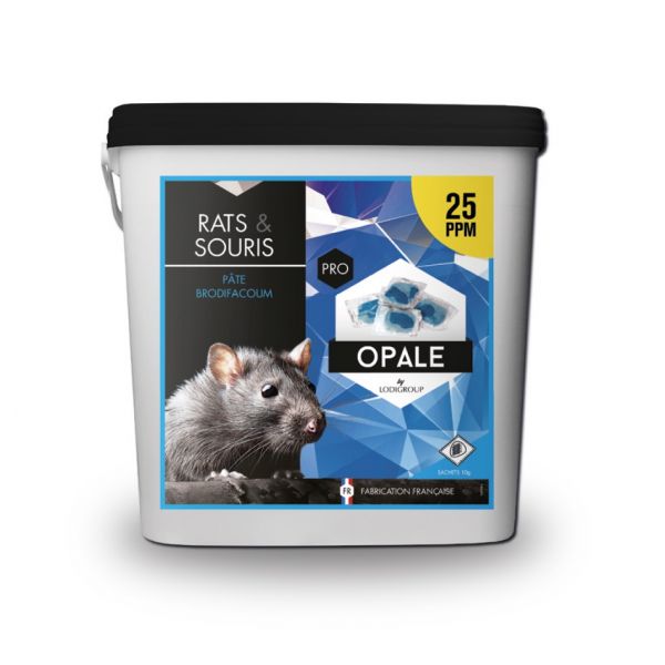 Raticide souricide en pâte (dernière génération bleu) - 5 kg