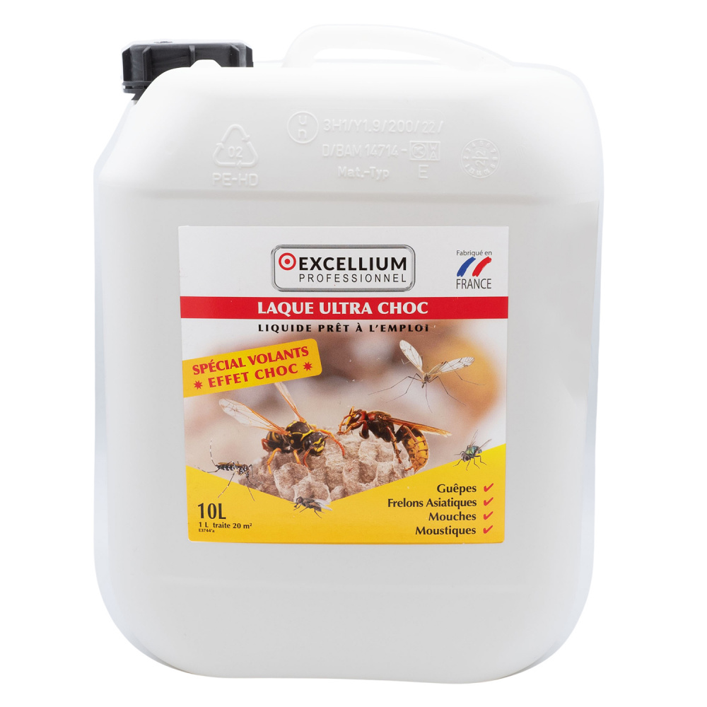 Excellium laque ultra-choc anti-mouches et moucherons