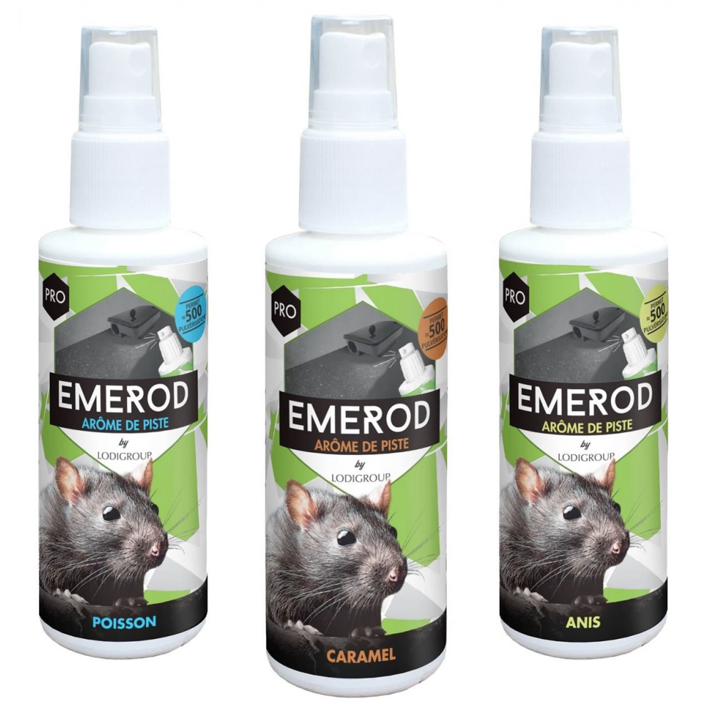 Aérosol EMEROD protection anti rongeurs. Protège vos materiaux.