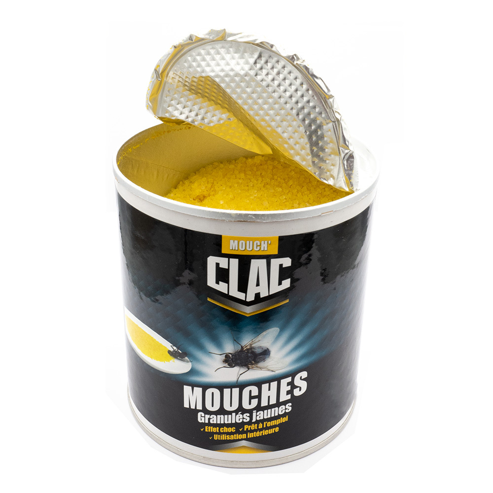 Mouch' CLAC granulés jaunes anti mouches