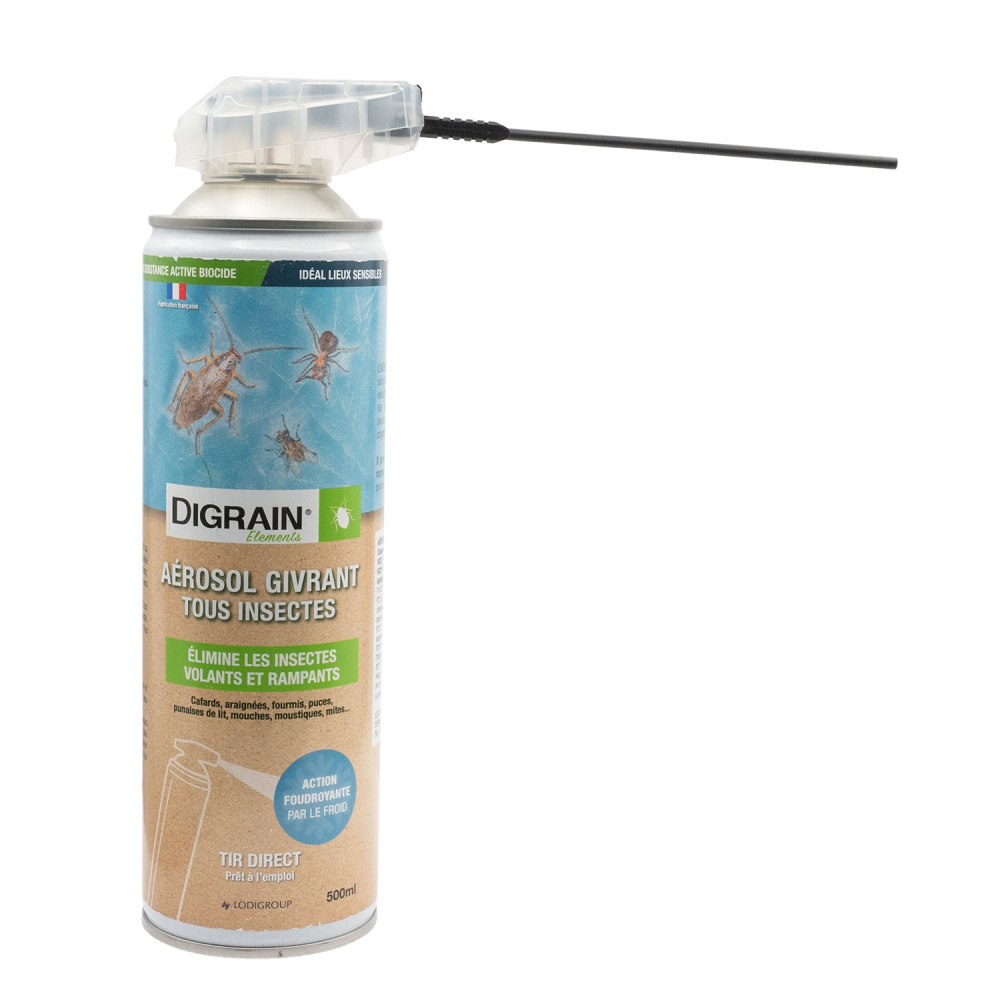 Laque choc contre les punaises de lit Digrain - 500 ml