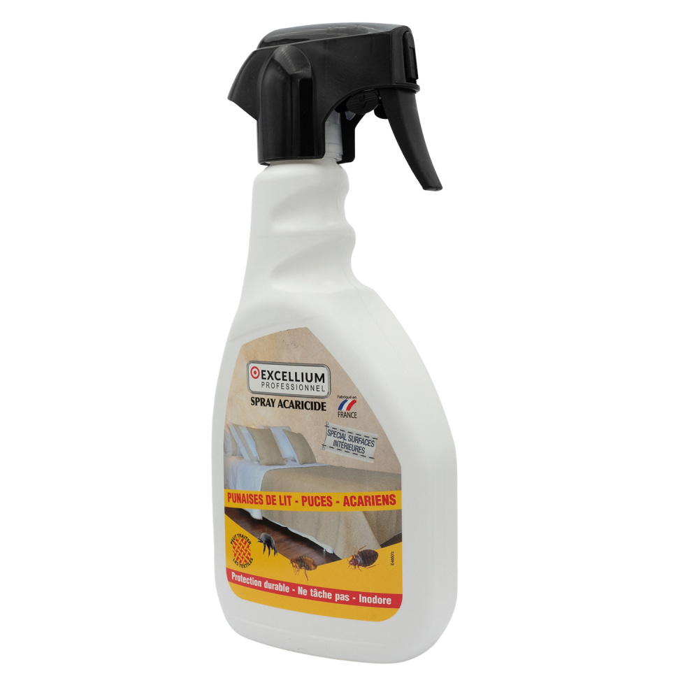 Spray anti-acariens pour matelas et textiles - combat les acariens au lit