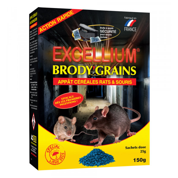 Brody Grains Appat Cereales Rats Souris Excellium Brody Grains Appat Cereales Rats Souris Excellium