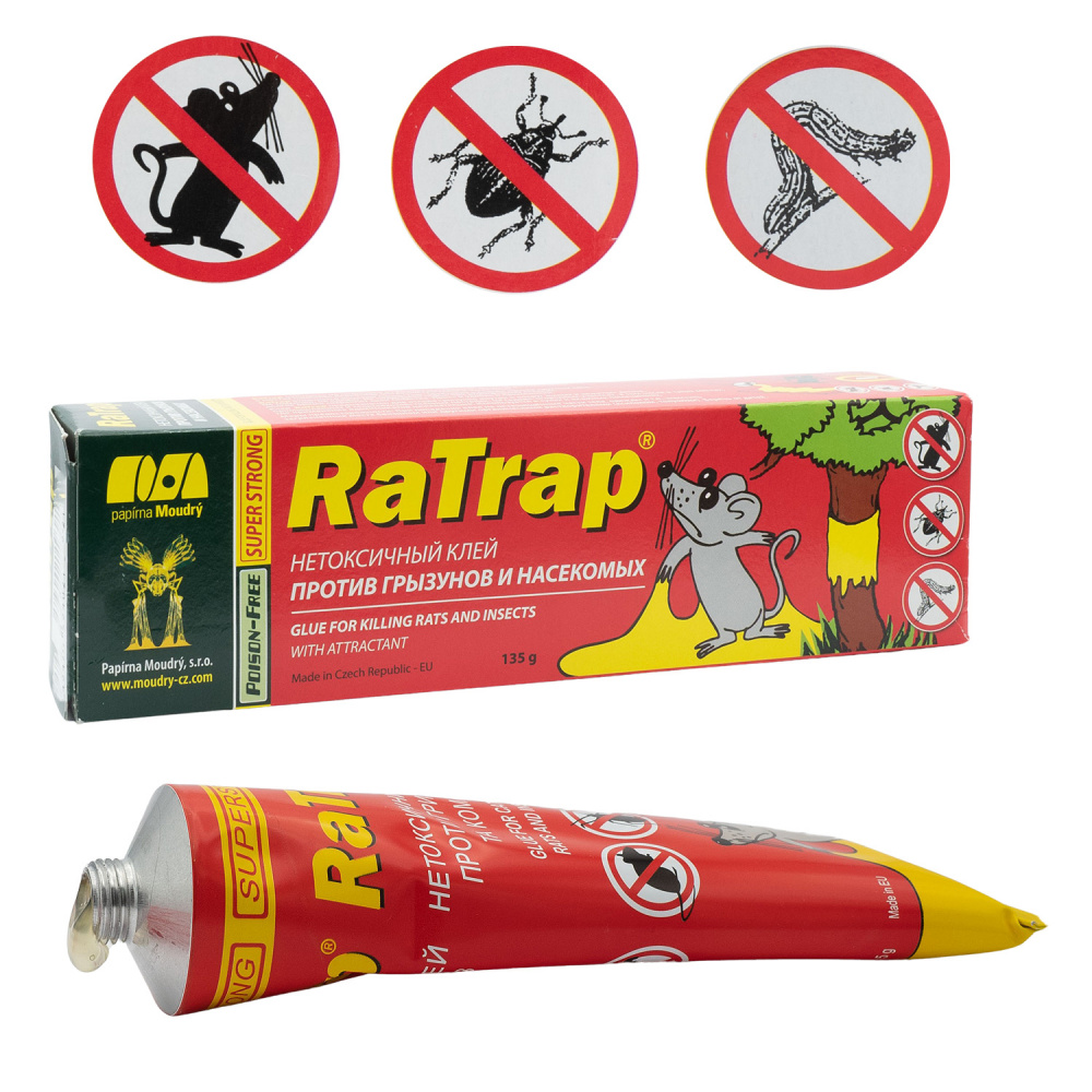 Colle glue en tube speciale rats et souris tube 135g