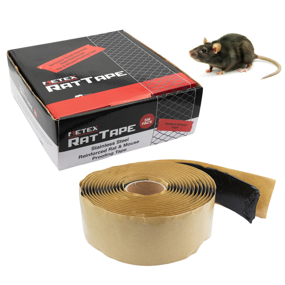 RatTape ruban collant souple anti-rongeurs renforcé en acier