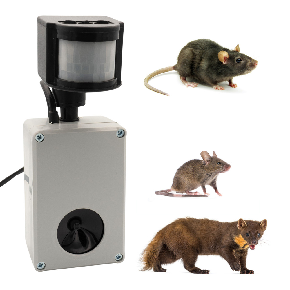 Lot de 2 Répulsifs Ultrason Souris Rat I Anti Rongeur I Appareil