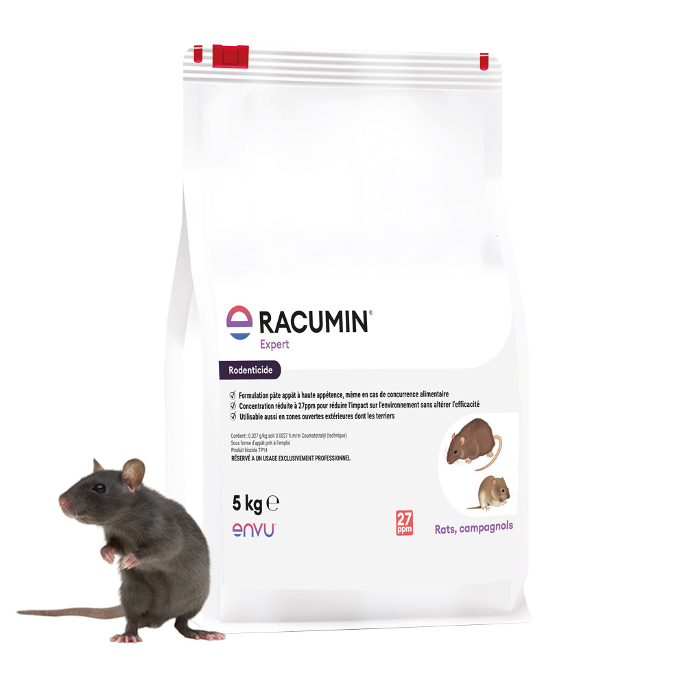 Racumin® Expert - Appât anti-Rat Professionnel