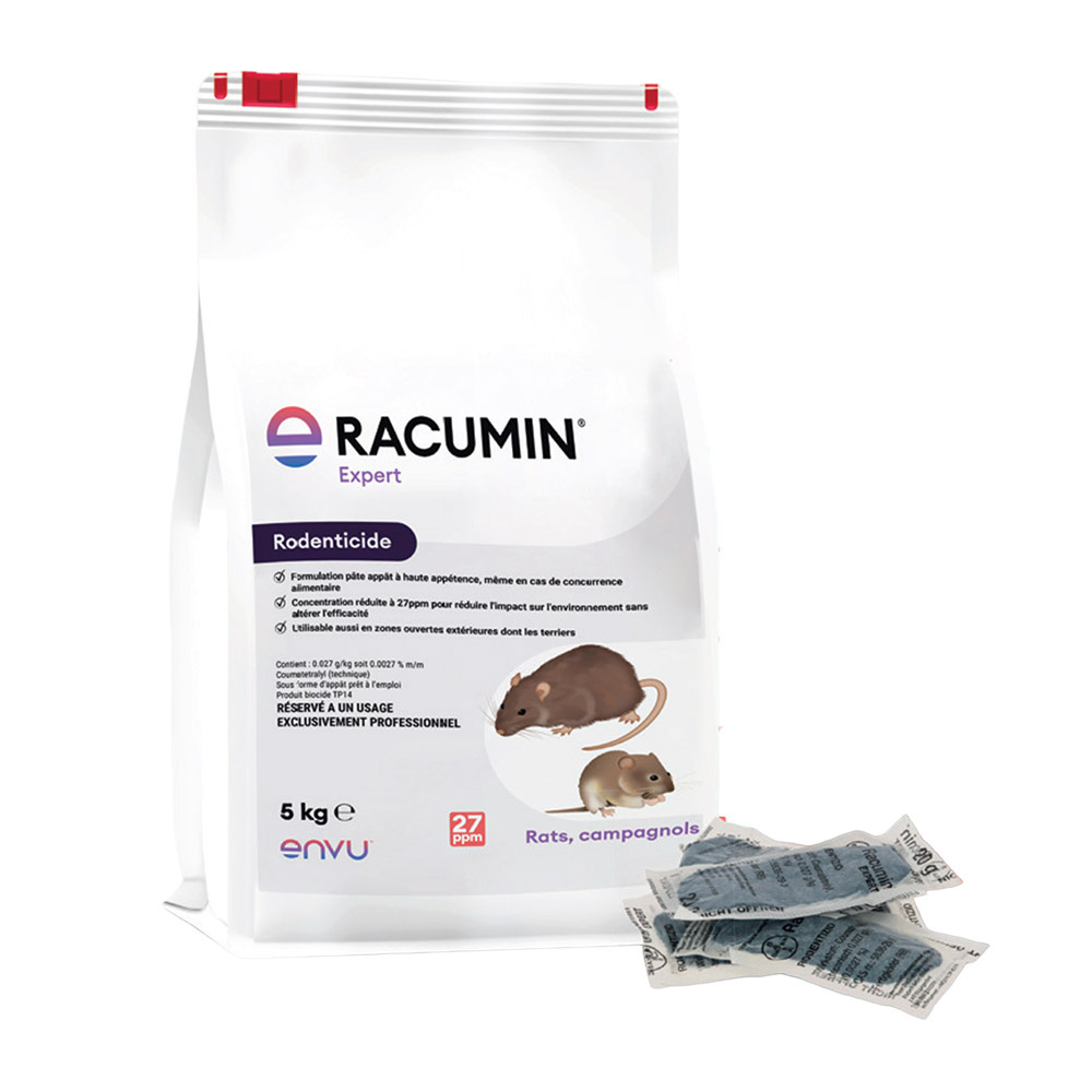 Racumin® Expert - Appât anti-Rat Professionnel
