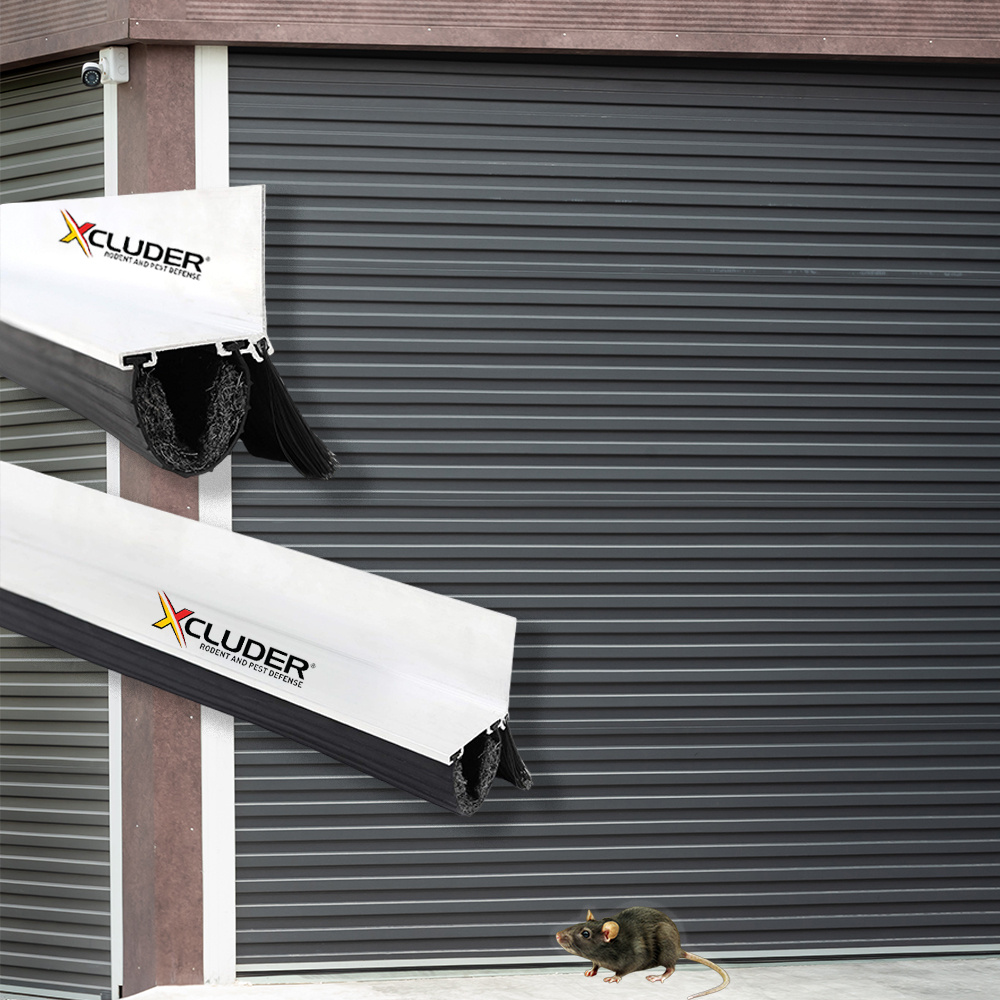 Xcluder matériel de proofing pour protection contre les rongeurs des portes  de garages - Ensystex Solution Pro
