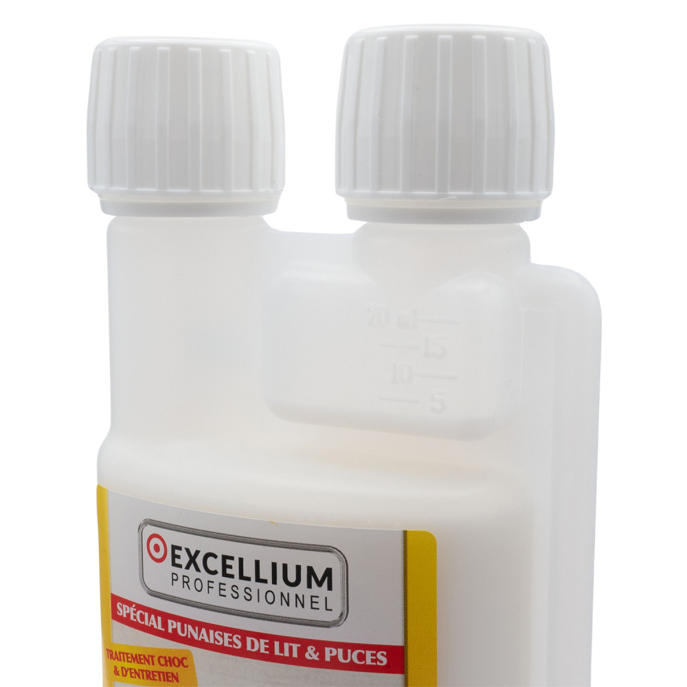 Insecticide Excellium concentré professionnel spécial rampants et volants flacon doseur 250 ml