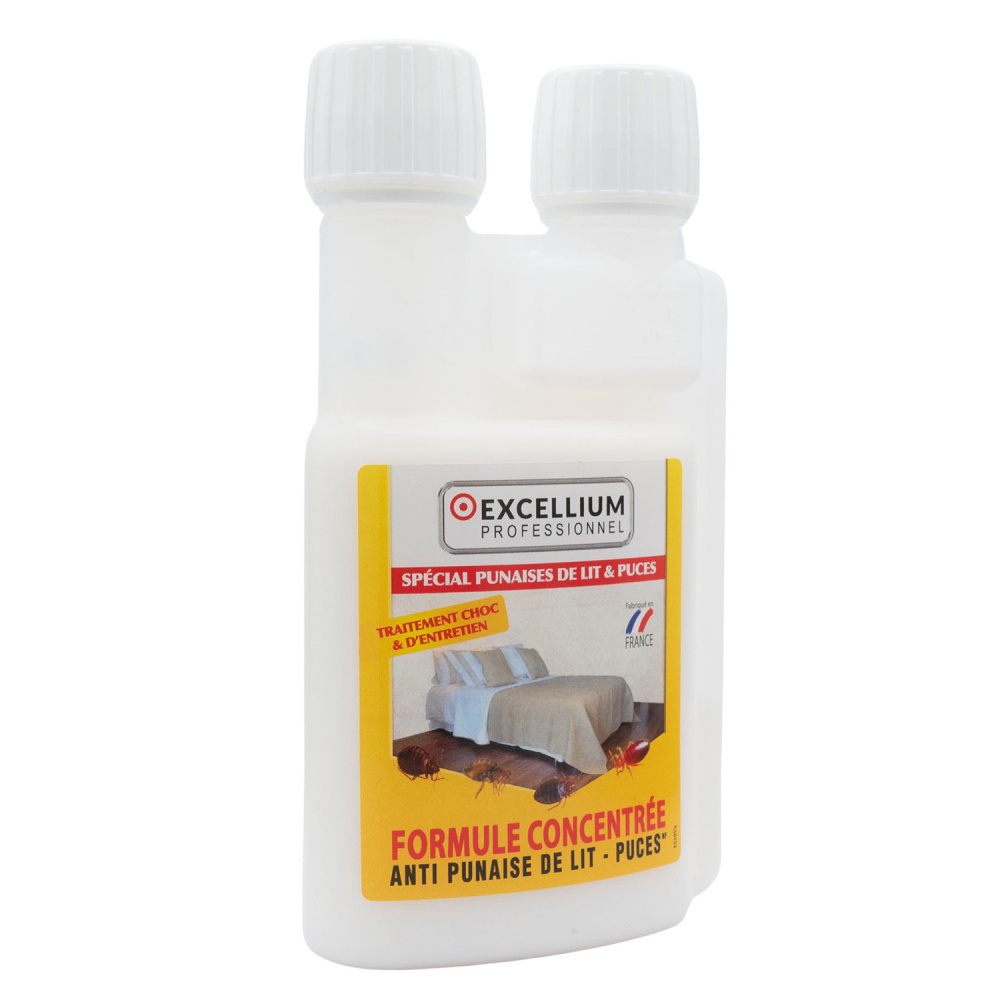 Insecticide Excellium concentré professionnel spécial rampants et volants flacon doseur 250 ml