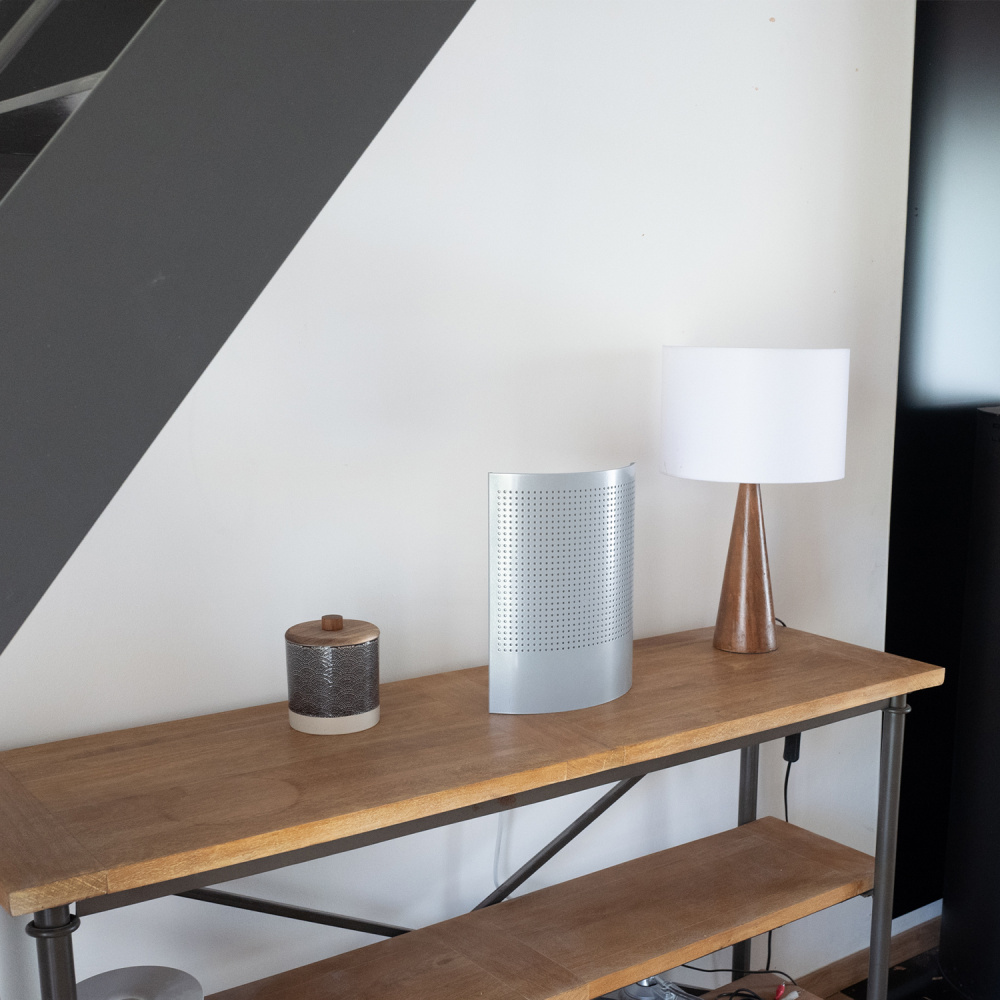 Désinsectiseur décoratif électrique Sunburst gris argent