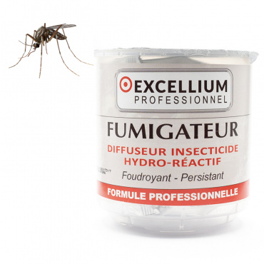 Fumigateur anti-moustique professionnel Excellium 20g