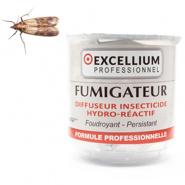 Fumigateur anti-mites alimentaire  professionnel Excellium 20g