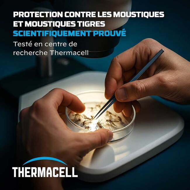 Diffuseur bouclier anti-moustiques pour extérieur sans fil, recharge incluse pour 12 heures