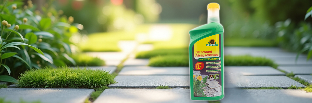 Désherbant Allées, Terrasses – Concentré à diluer