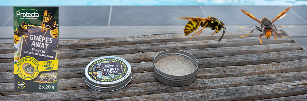 Repulsif Naturel Anti-Guepes Protecta – a base d’Huiles Essentielles – Usage Exterieur & Interieur