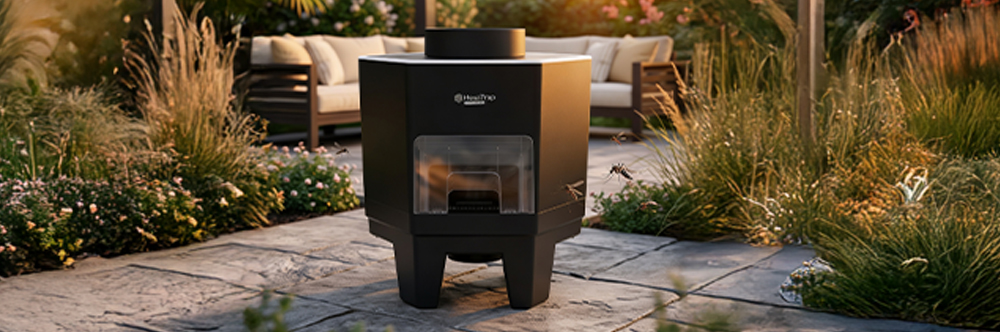 HexaTrap CO2 Capture – Piège à moustiques d’extérieur au CO₂ avec attractif inclus