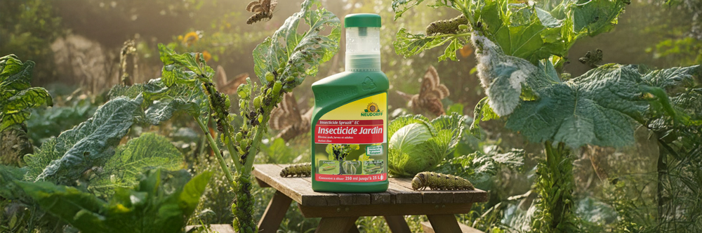 Insecticide Neudorff Jardin Concentré – Anti-Insectes Naturel Polyvalent – 250 ml pour Insectes, Larves & Œufs