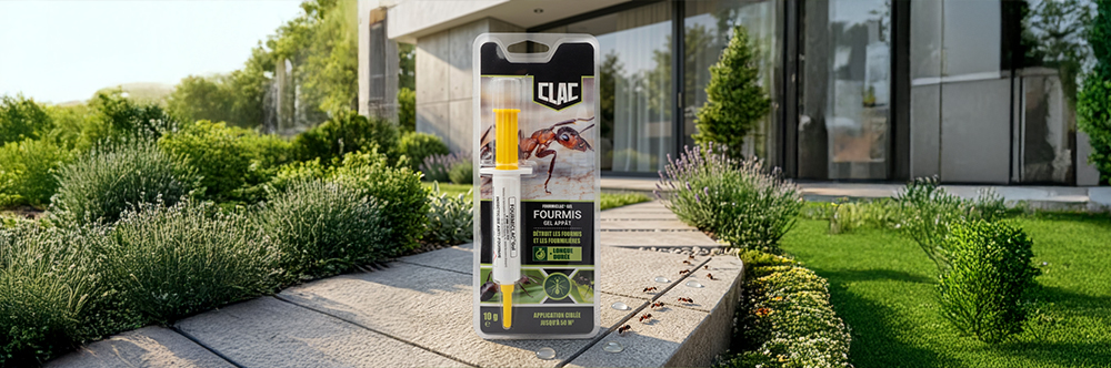 Gel anti-fourmis CLAC Fourmiclac – Seringue appât 10 g