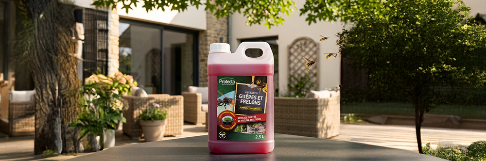 Attractif guêpes et frelons Protecta 2,5L – Spécial frelon asiatique