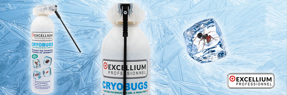 CRYOBUGS Excellium gel paralysant par le froid anti-fourmis
