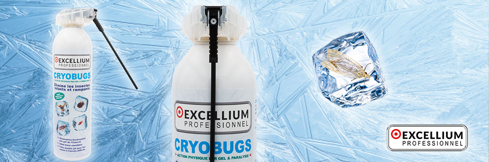 CRYOBUGS Excellium gel paralysant par le froid anti-mites