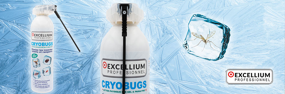 CRYOBUGS Excellium gel paralysant par le froid anti-moustiques
