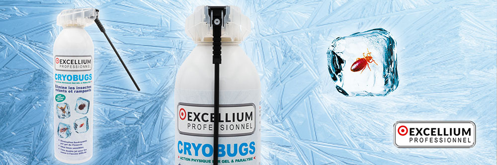 CRYOBUGS Excellium gel paralysant par le froid anti-puces
