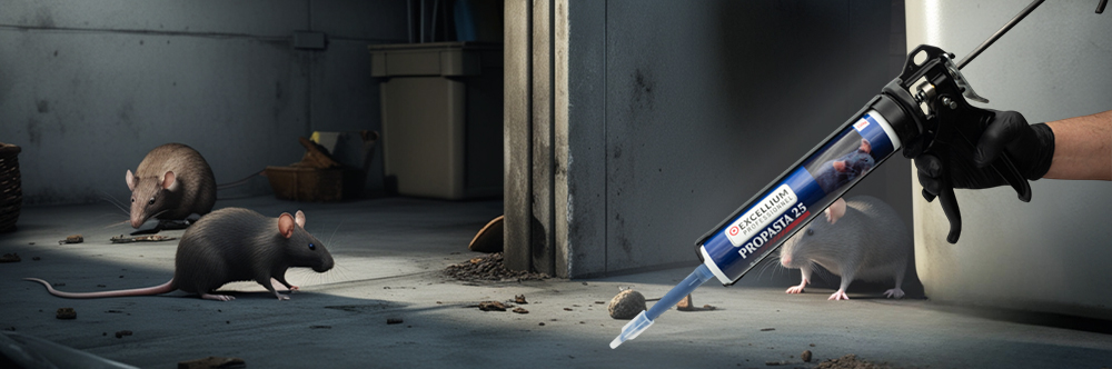 Propasta 25 – Appât Rodenticide Crème Brodifacoum pour Rats & Souris