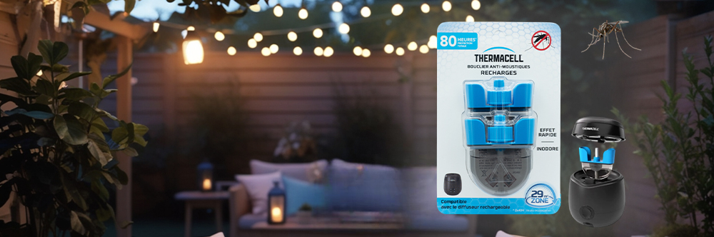 Recharge 80 heures - Répulsif anti-moustique Thermacell E55
